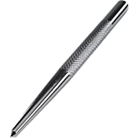 Wolfcraft 7980010 punzón Cromado- para marcar el Punto de Taladro Pack 1- plata- 8 x 125 mm